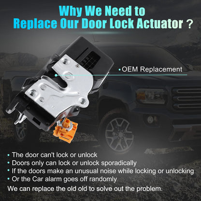 Door Lock Actuator Motor Front Right for Chevy Impala (2000–2016) 931-305 20819385 25898354