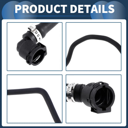Radiator Hose for BMW X3/X4 (2018-2019) Rubber Black