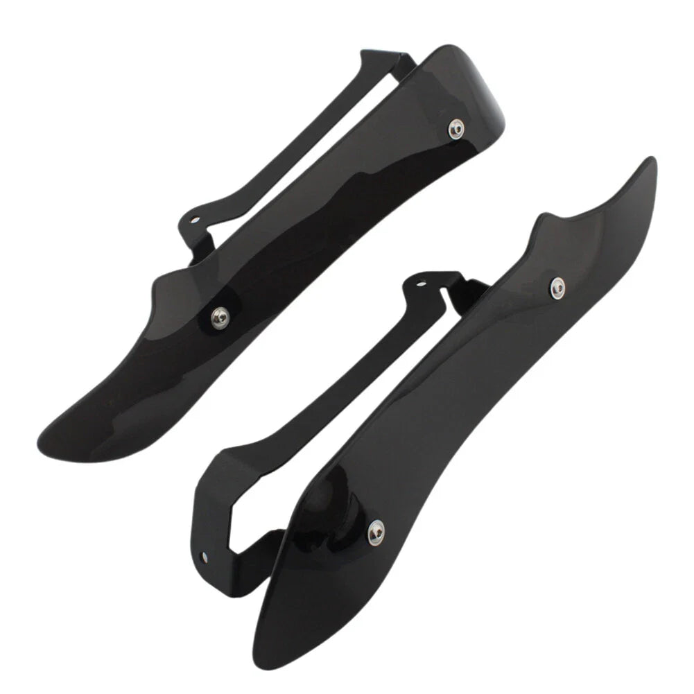 Motorcycle Side Spoilers Wind Deflectors for BMW K1600GT (2017-2023) Black