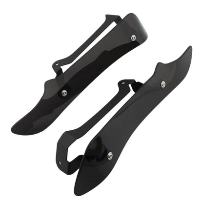Motorcycle Side Spoilers Wind Deflectors for BMW K1600GT (2017-2023) Black