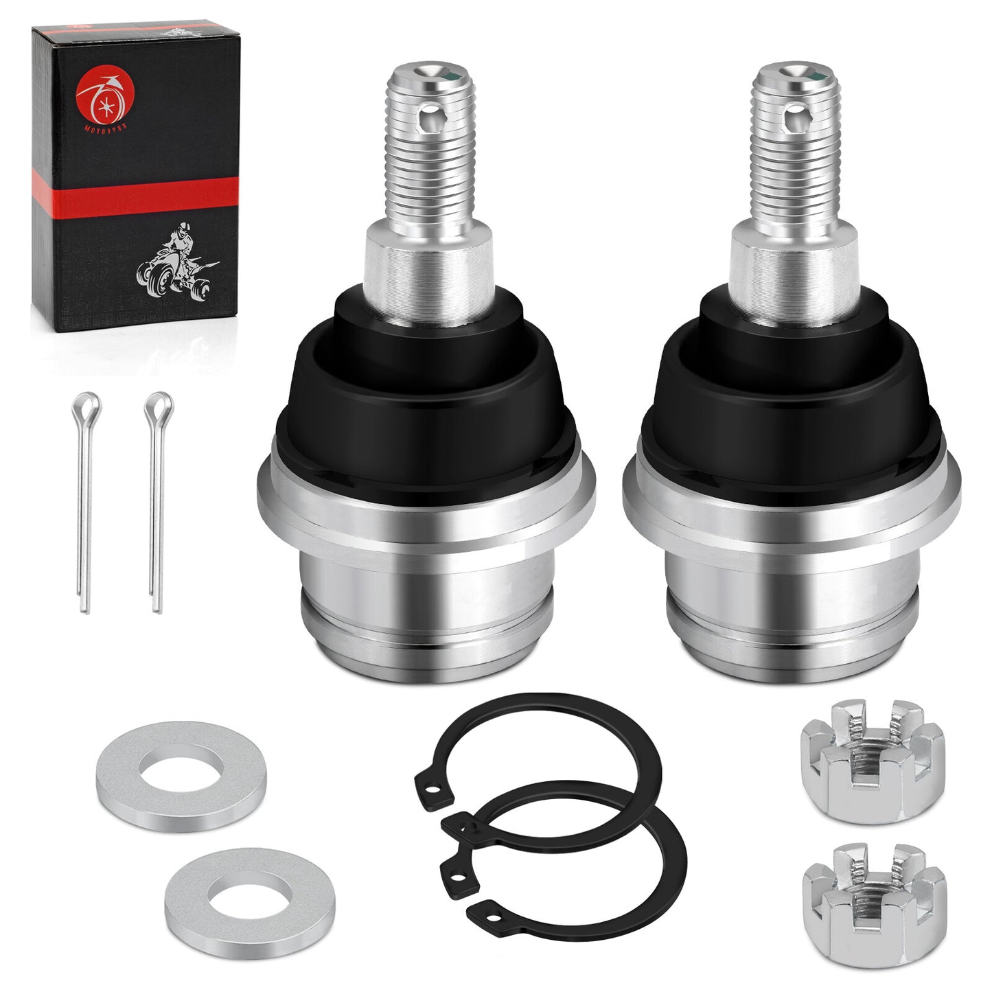 2X Front Upper Ball Joints for Honda Pioneer 1000 (2016–2023)