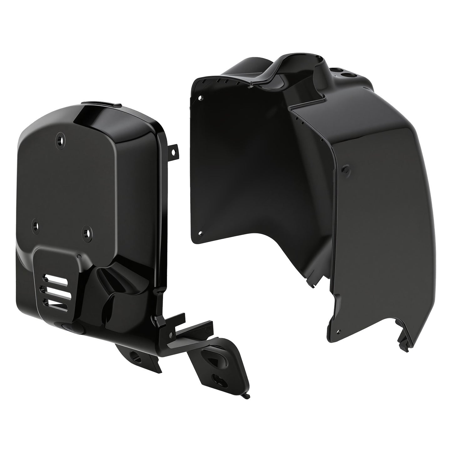 Fender & Inner Front Cover Set for Honda Ruckus 50 (2003–2024) Black