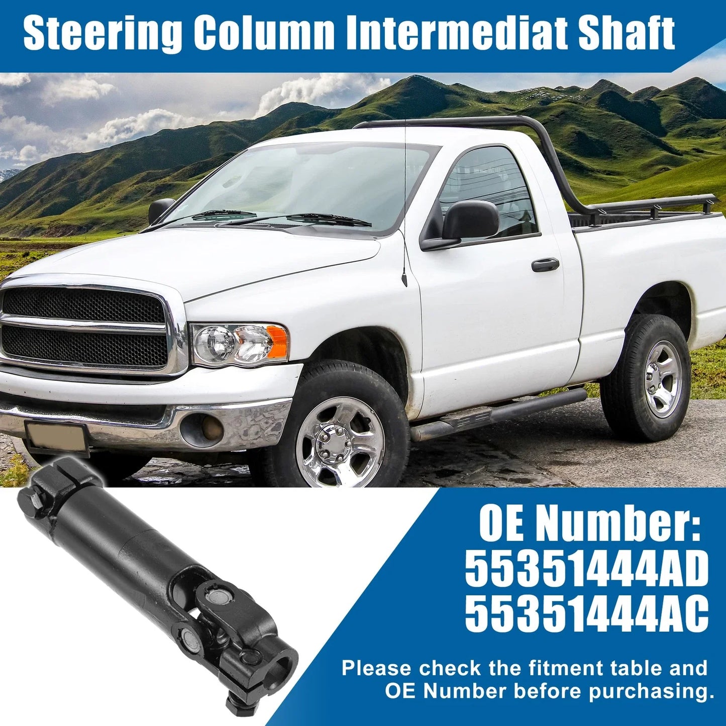 Intermediate Steering Column Shaft for Dodge Ram 1500 (2002-2010)