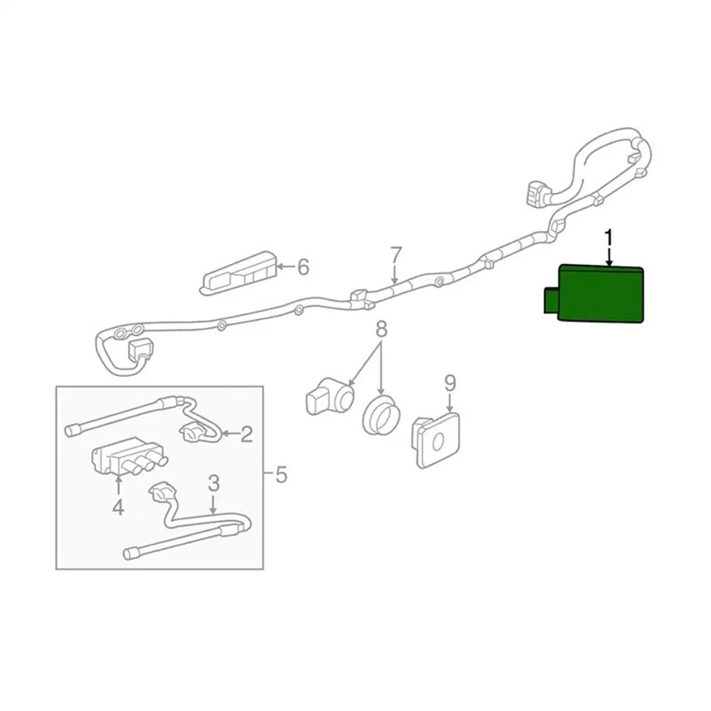Blind Spot Radar Sensor for Chevrolet Equinox, Buick (2018-2023)
