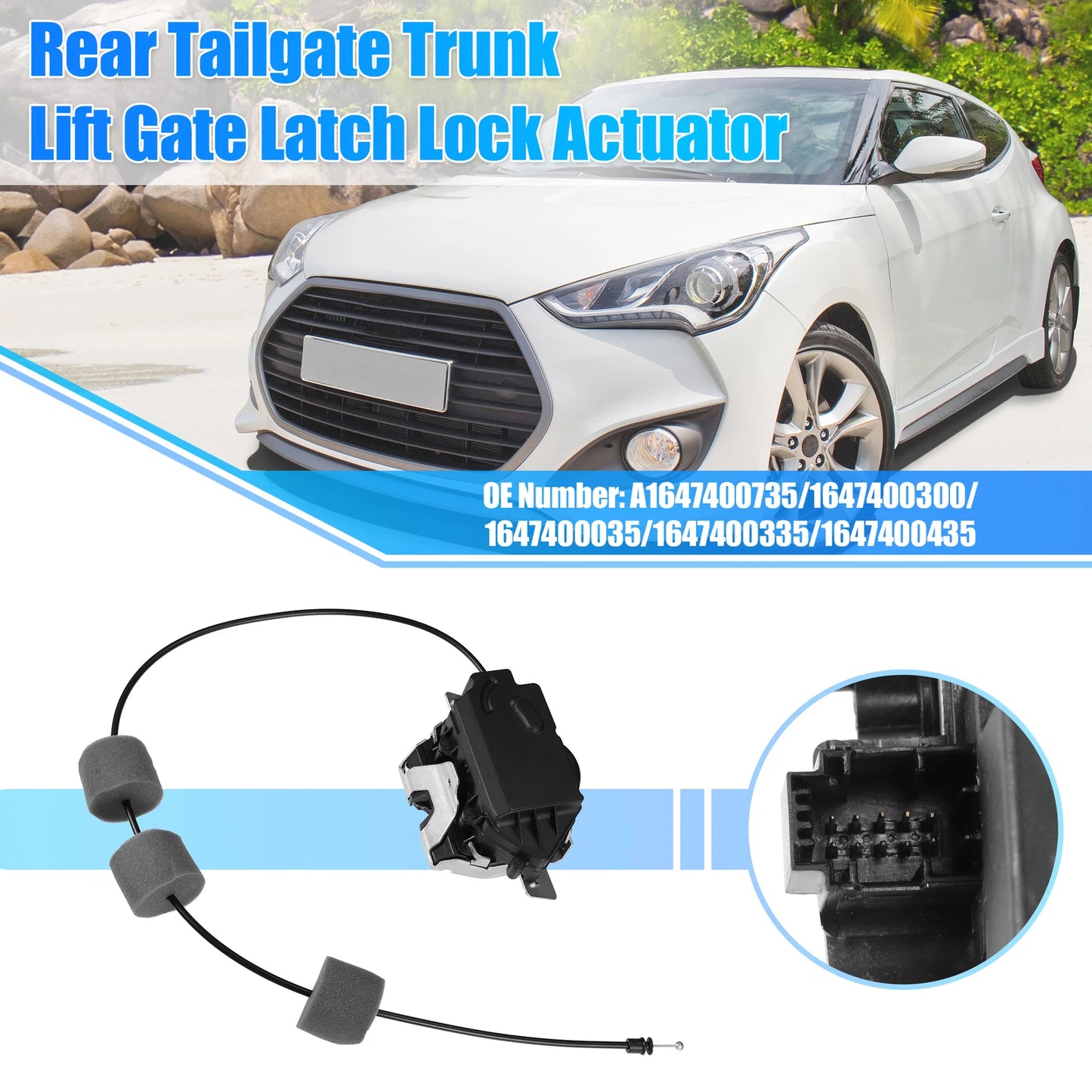 Tailgate Trunk Latch Lock Actuator for Mercedes-Benz GL ML (2007–2012)