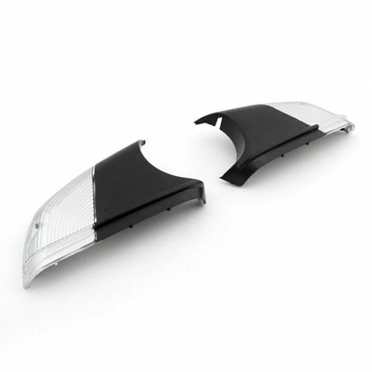 Pair Chrome Front Fog Light Cover Trim for Audi A4 B8 (2008–2016)
