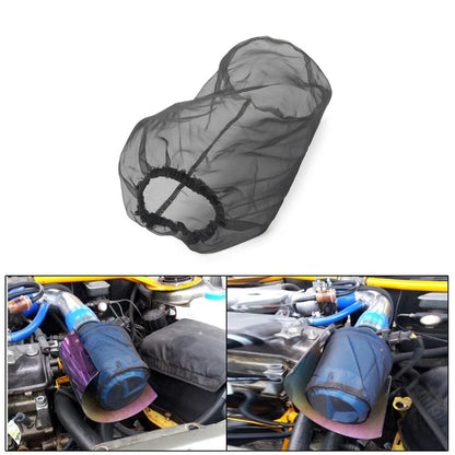 Car Engine Cold Air Intake for PRE Filter Mesh Cover Water Washable Cloth