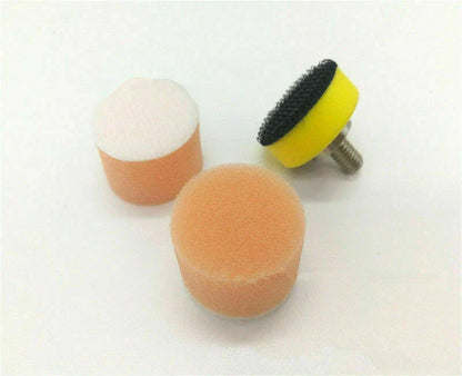 62 Pcs 1" Sponge Polishing Buffing Pads for Car Polisher