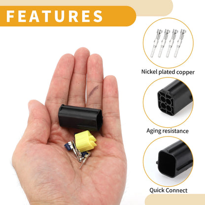 4 Pin O2 Oxygen Sensor Socket Connector Plug for Mazda