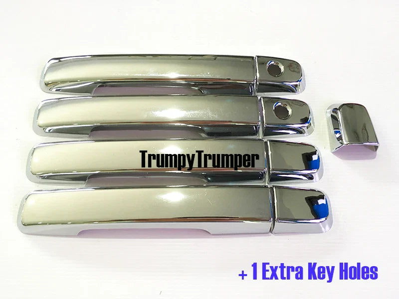 Chrome 4 Door Handle Cover Trim for Isuzu D-Max MU-X (2012-2019)