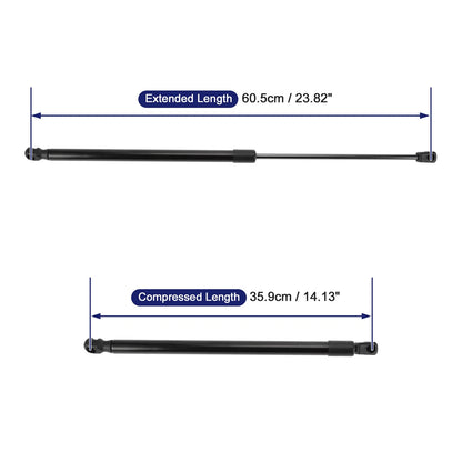 Rear Hatch Lift Support Struts No. 95551135900 for Porsche Cayenne (Closed)