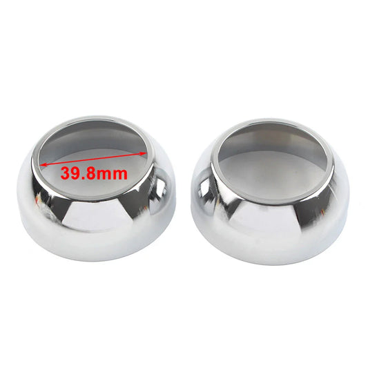 Front Fork Boot Cap Covers 39mm for Harley Sportster Dyna FXR FXD