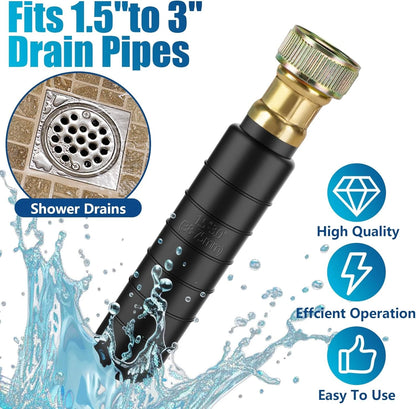 Drain Cleaning Tool for Clogged Sewer Pipes