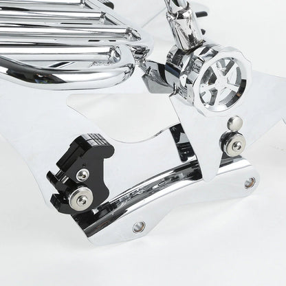 Sissy Bar Luggage Rack Backrest Docking Kit for Harley Street Glide (2014-2024)