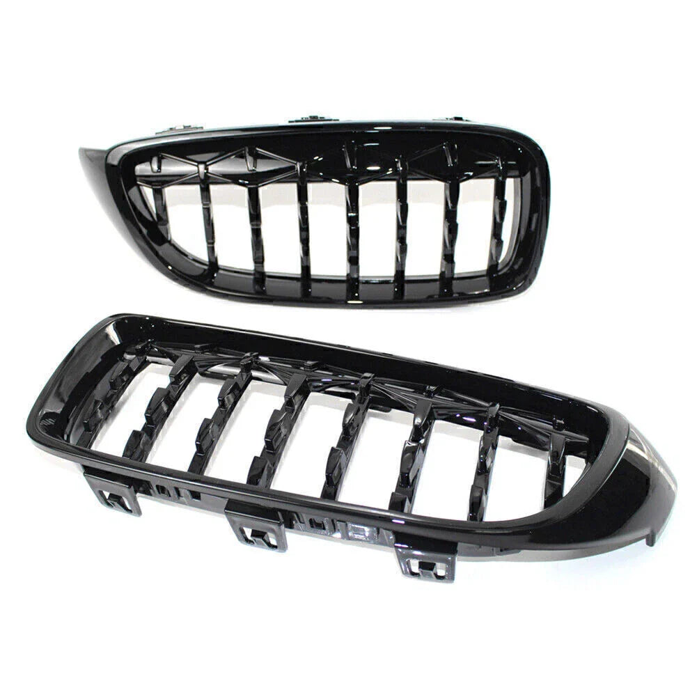 Mesh Grille for BMW 4-Series F32 F33 F36 Sedan/Wagon Diamond Style (2014-2020)