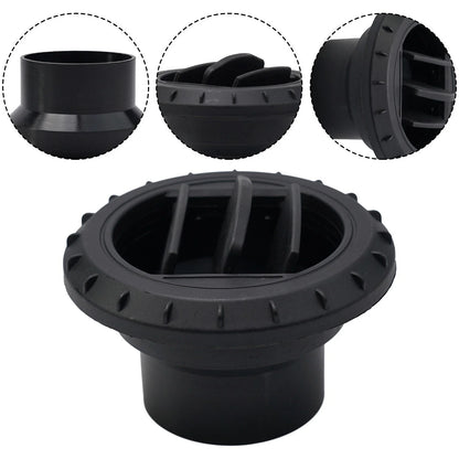 60mm Rotatable Black Air Vent Outlet for Diesel Heater