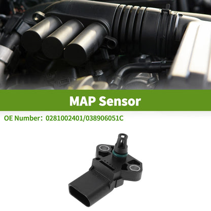 MAP Sensor No.0281002401 for Volkswagen Tiguan 2.0 (2009–2018)