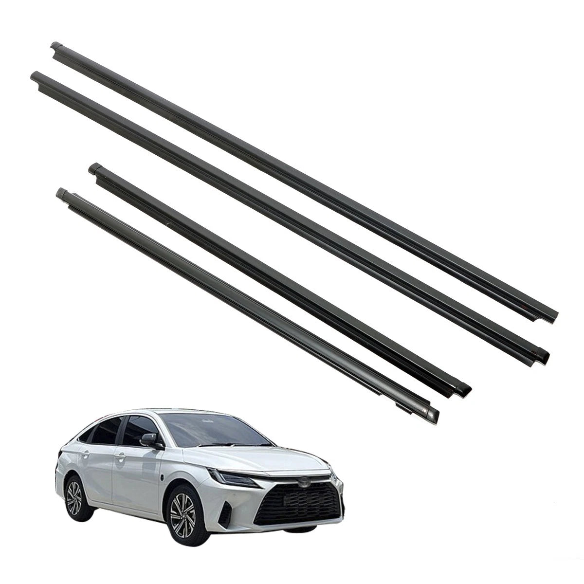 Outer Weatherstrip for Toyota Soluna Vios (2002–2013)