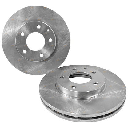 2 Front Disc Brake Rotors for Mazda MPV (1999–2006)