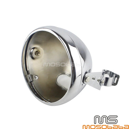 7" Round LED Headlight Mounting Housing for Harley & Honda