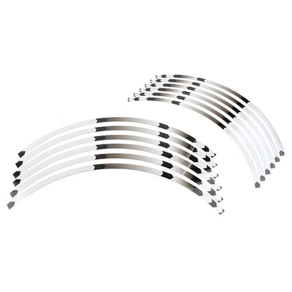 19" Rim Wheel Stickers White for Honda CRF 450R 2002-2021, CRF 250R 2003-2021