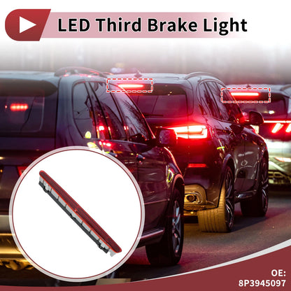 Red LED Third Brake Light for Audi A3/S3/RS3 (2003–2013) No. 8P3945097