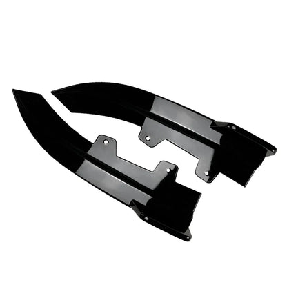 Rear Lip Wrap Spoiler for BMW 4 Series G22 G23 M Sport (2020-2023) Black