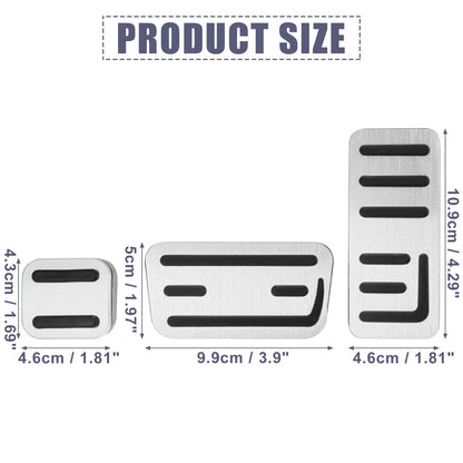 Foot Pedal Brake Gas Pedal Pad Kit for Honda Fit (2021)