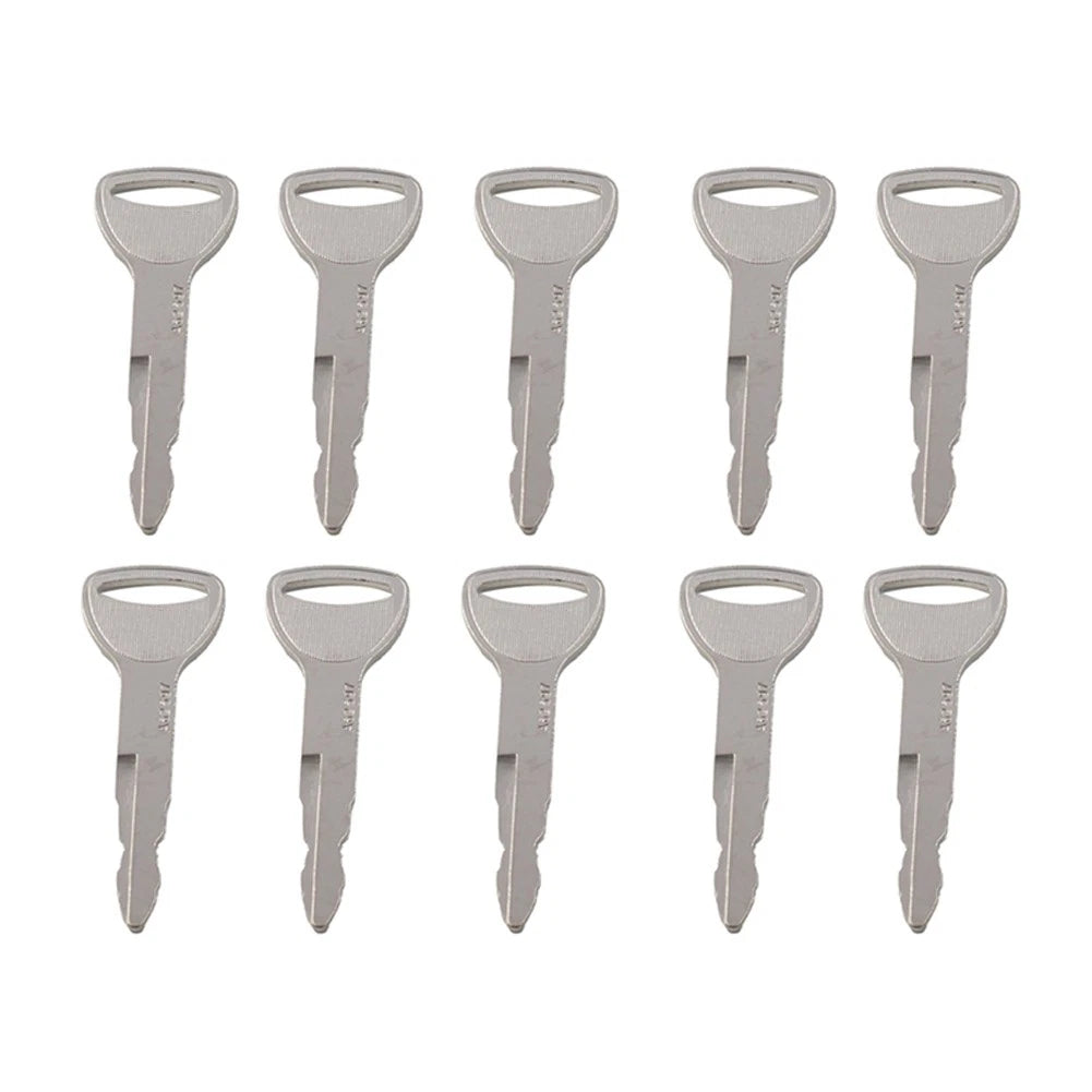Set of 10 Ignition Keys for Toyota Forklift (57591-23330-71, 162597, A62597)