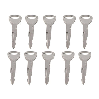 Set of 10 Ignition Keys for Toyota Forklift (57591-23330-71, 162597, A62597)