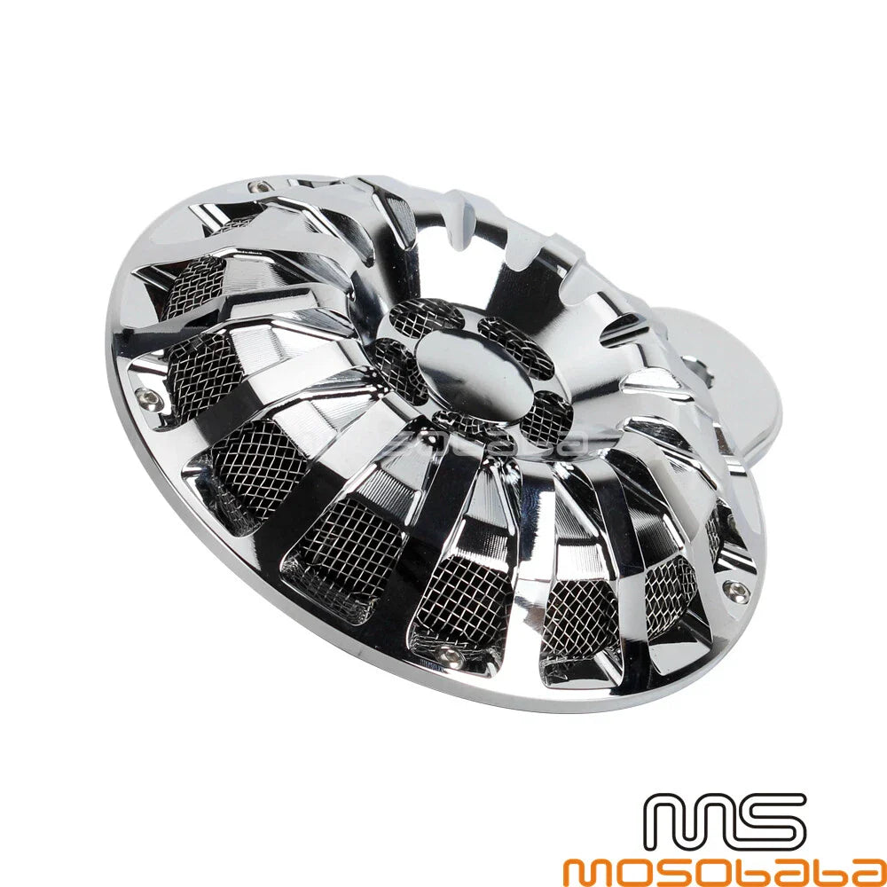 CNC Motorcycle Horn Speaker Cover for Harley Big Twin Softail Sportster (91-17)