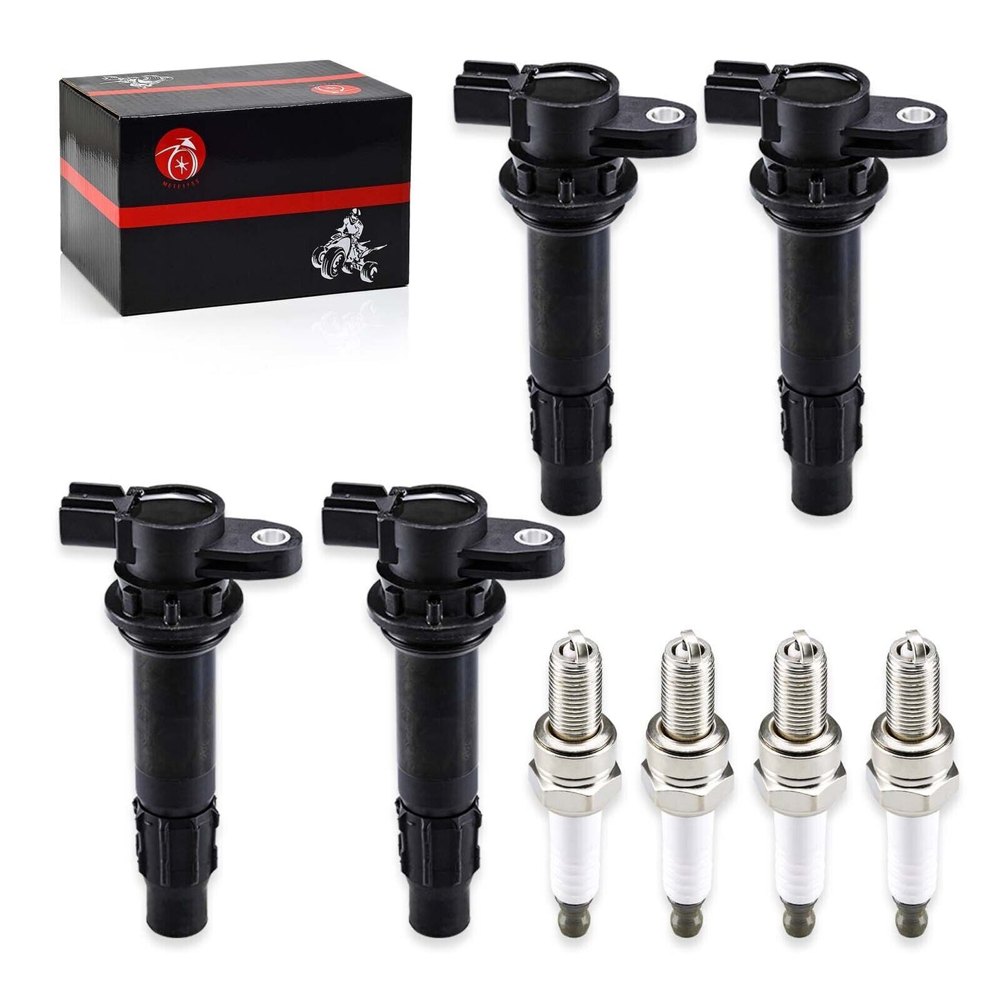 Ignition Coils & Spark Plug for Yamaha WaveRunner FX Cruiser (2004–2008)