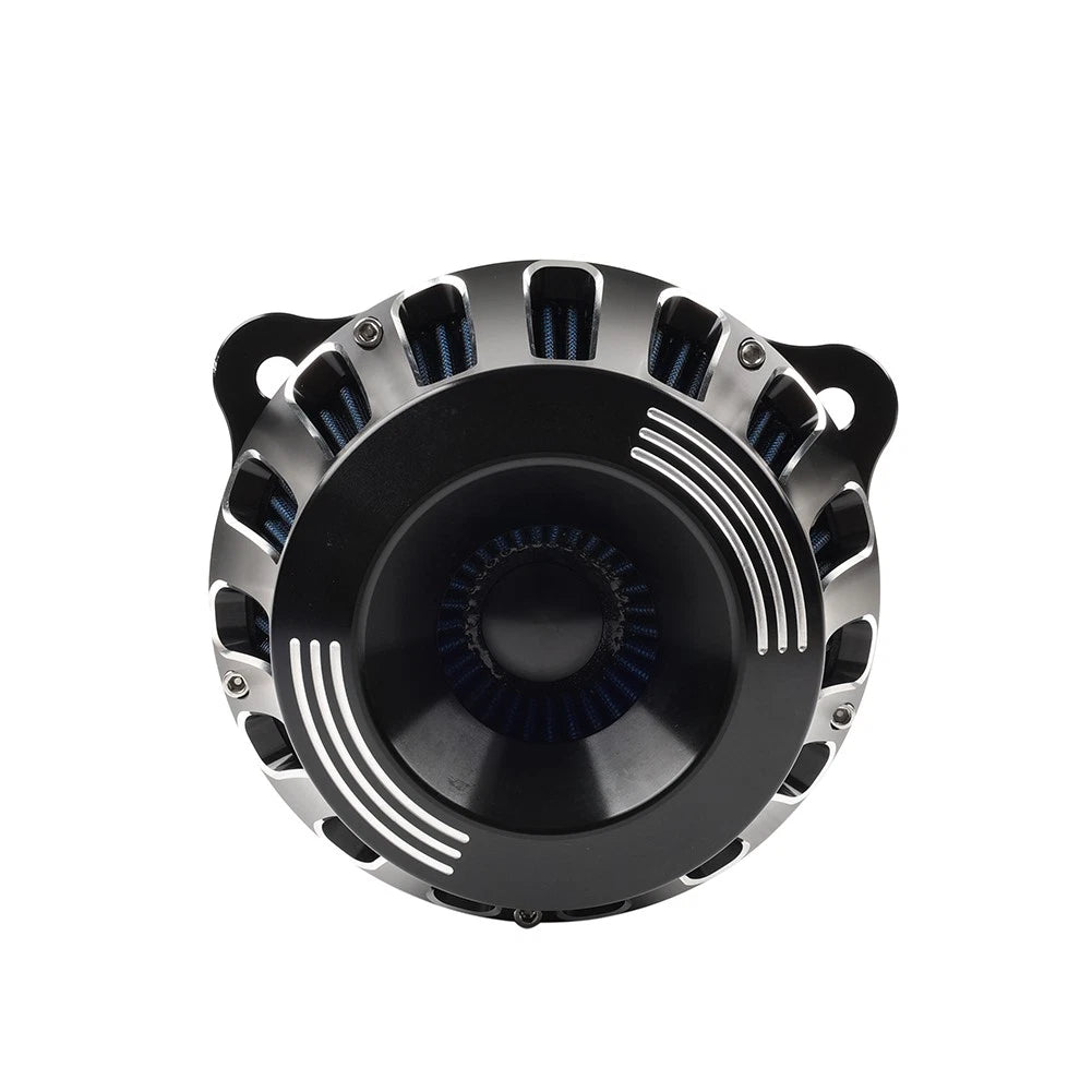 Chrome Air Cleaner Intake Filter Kit for Harley Sportster XL883 XL1200 (1991–Present)