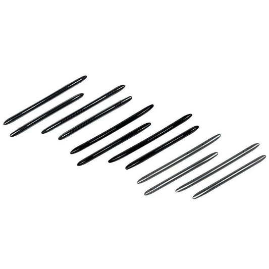 4pcs Front Bumper Splitter Fins Spoiler Canards for Mercedes C-Class (2015-2021)