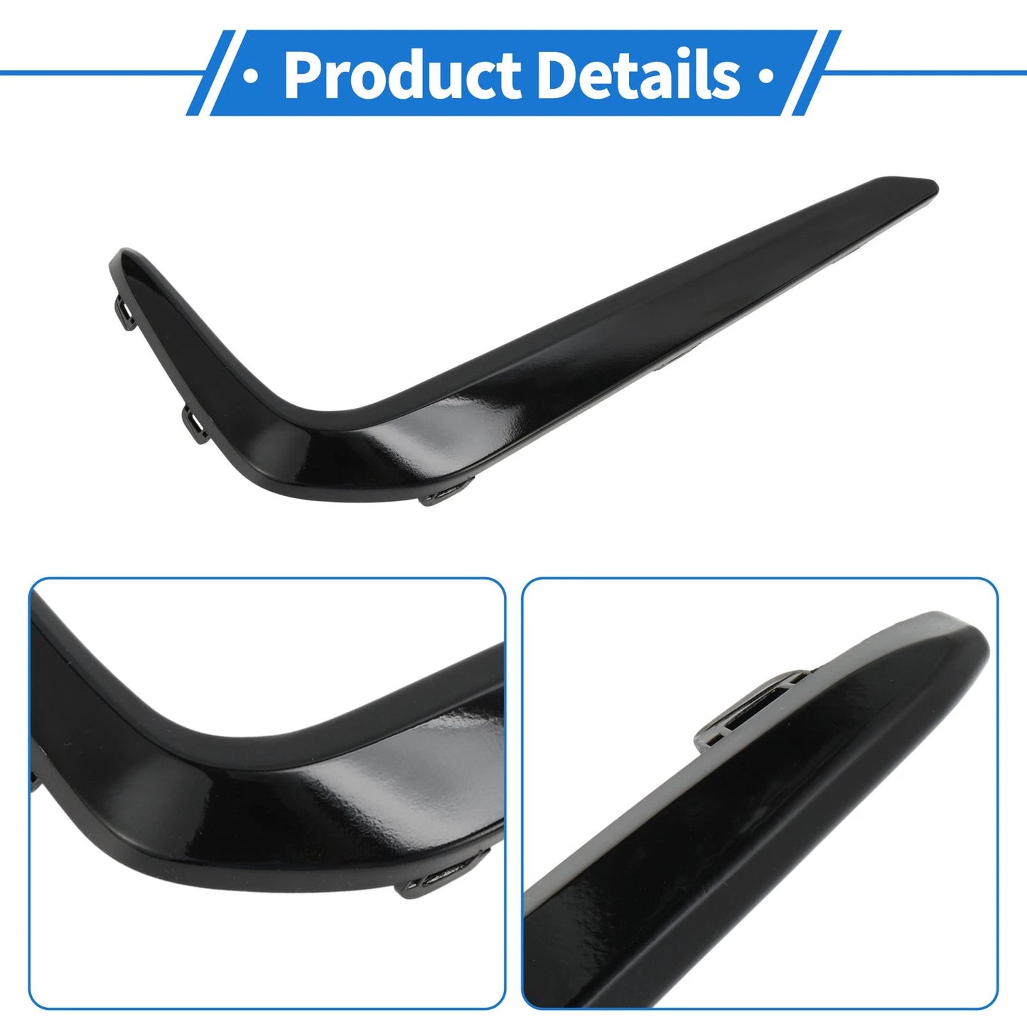 Front Bumper Fog Light Cover No. 51118070541 for BMW 5-Series