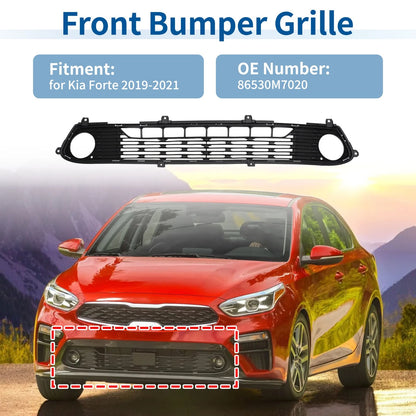 Lower Grille Front Bumper Grille for Kia Forte (2019–2021)