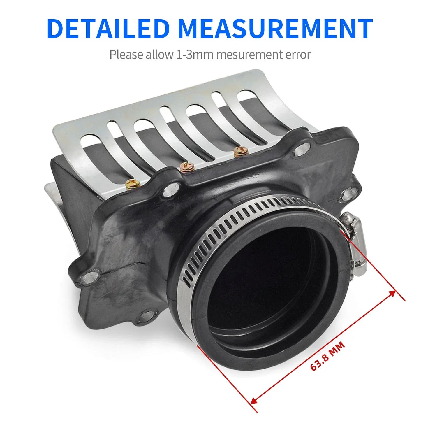 Carb Flange Socket Reed Valve for Ski-Doo GSX GTX MXZ Summit (2004–2006)
