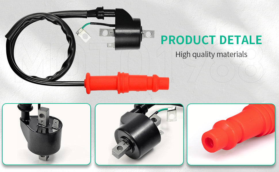 Ignition Coil & Spark Plug for Polaris Sportsman 500 4X4 HO 6x6 (1996–2002)