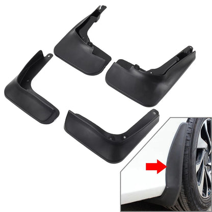 Set of 4 Mud Flaps Splash Guards for Ford Fusion (2013–2019)