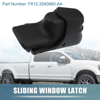 Rear Manual Sliding Window Lock Latch for Ford F250 F350 F450 F550 (1999–2016)