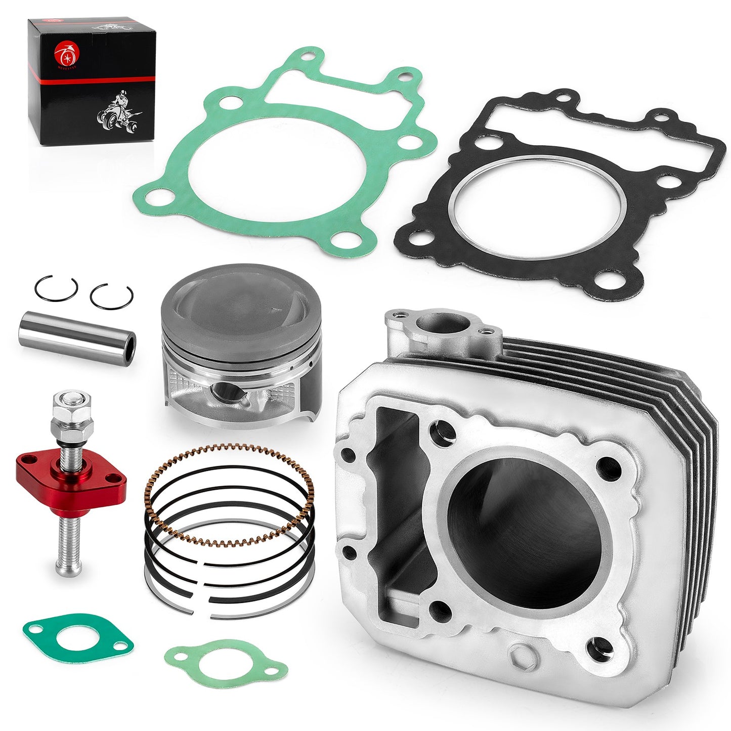Top End Kit with Cylinder and Piston for Kawasaki Bayou KLF 250 (2003–2011)