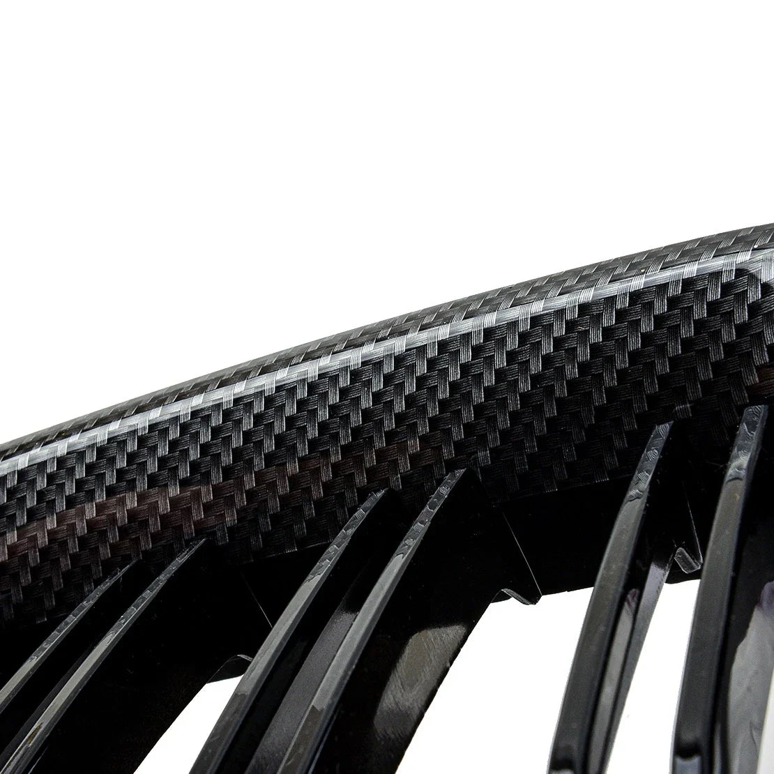 2 x Carbon Fiber Front Kidney Grilles for BMW 3 Series F30 F31 (2012-2018)