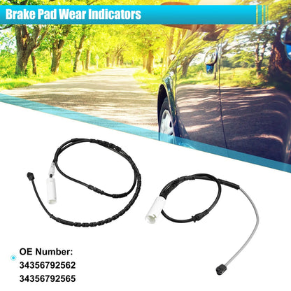 2X Brake Pad Wear Sensor 34356792562 for BMW X1 (2013–2015)