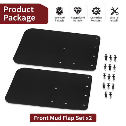 Front Mud Flap Set for Kawasaki Teryx KRX 1000 (2020–2025)