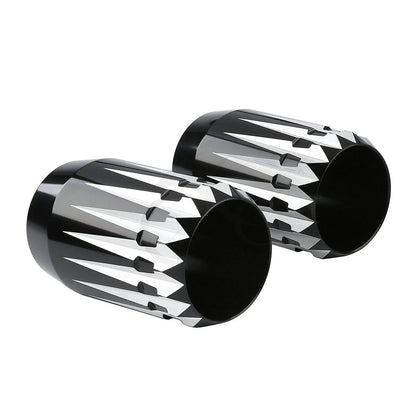 Aluminum Upper Fork Slider Covers for Harley Road King Electra Glide (84-13)