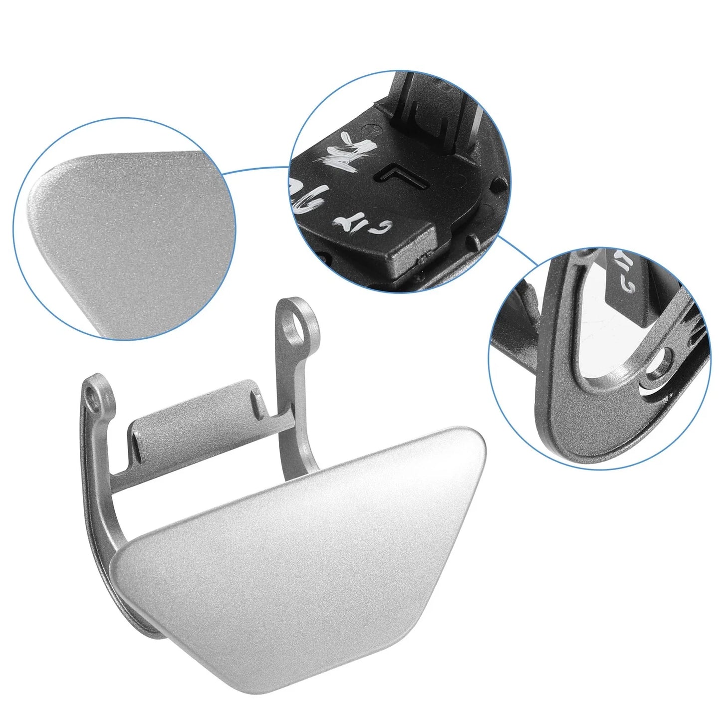 Front Left Headlight Washer Nozzle Cover Cap for BMW 535i (2011-2013)