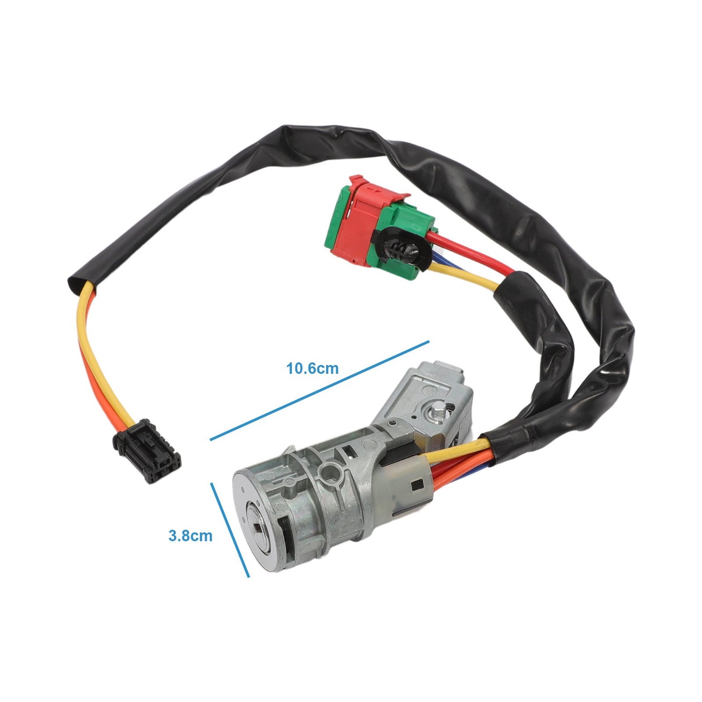 Ignition Switch Lock Cylinder Assembly with 2 Keys for Citroën C3 (2002–2009)
