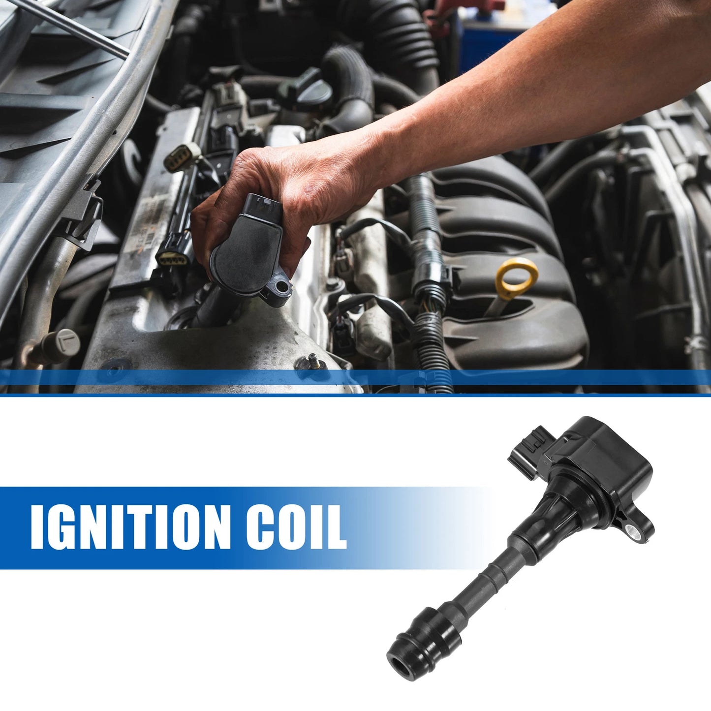 Ignition Coil Set of 2 for Nissan Altima (2002–2006) 22448-8J115 22448-8J111 UF349