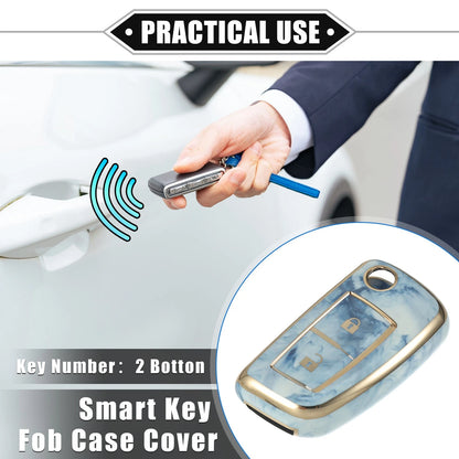 2 Button Smart Key Fob Case Cover for Nissan Rogue Frontier (2014–2023)