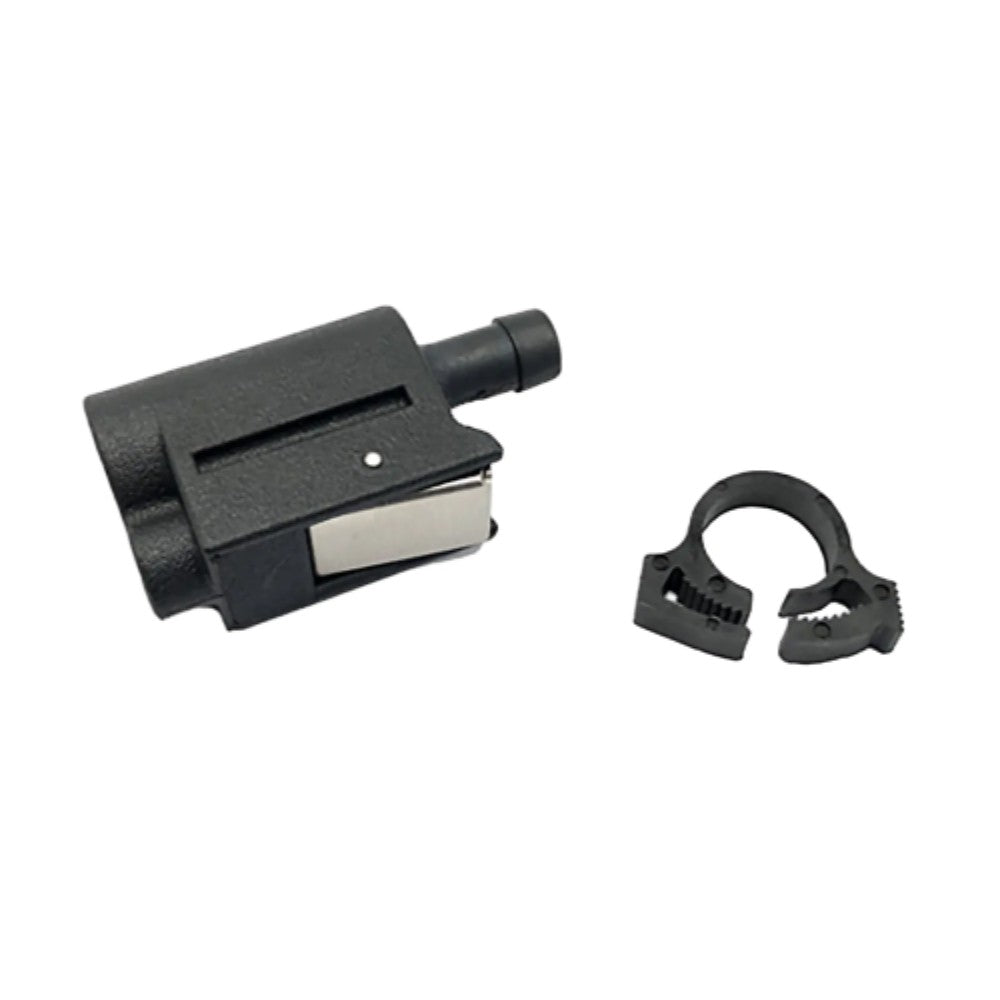 Fuel Tank End Connector & Clip for Quicksilver Outboard (13563Q7)